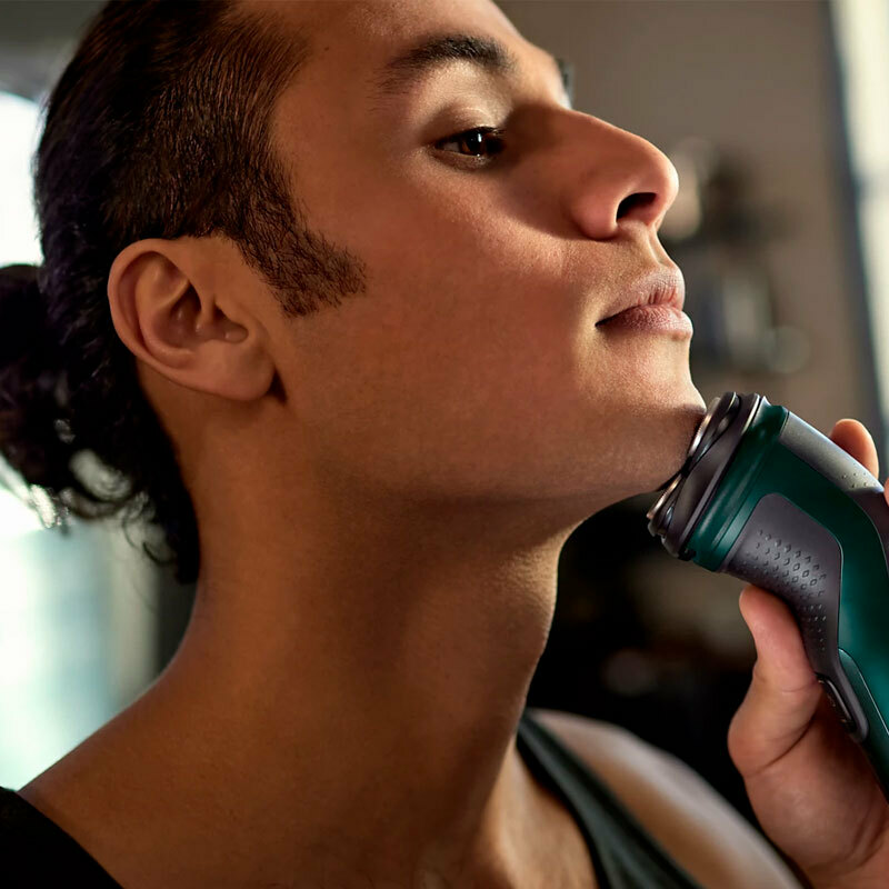 Afeitadora rotativa Philips Series 3000X X3052/00 – 27 cuchillas PowerCut, cabezales 4D, 45 min autonomía