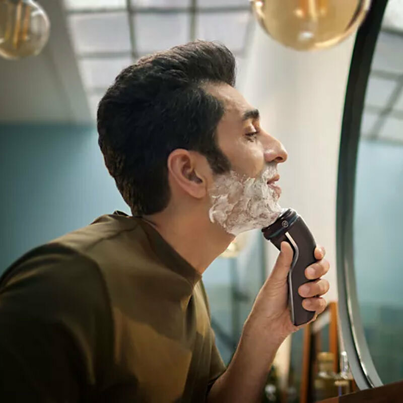 Afeitadora Rotativa Philips S3143/00 – 5D pivotante, 27 cuchillas PowerCut, Seco y húmedo (IPX7)