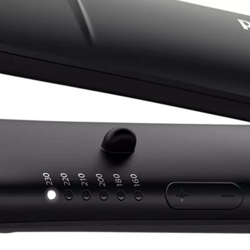 Plancha de pelo Philips BHS378/00 – Placas 28×100 mm, ThermoProtect, 6 temperaturas (160–230 °C)