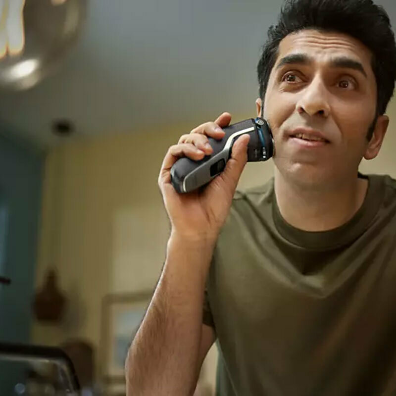 Afeitadora Rotativa Philips S3143/00 – 5D pivotante, 27 cuchillas PowerCut, Seco y húmedo (IPX7)