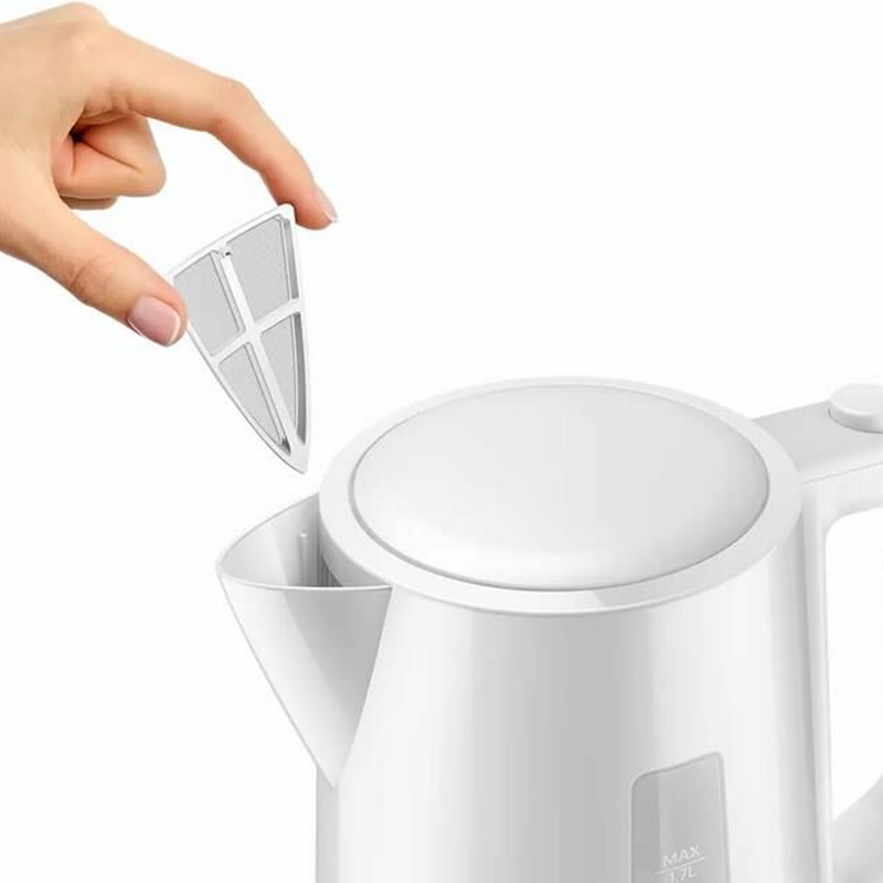 Hervidor eléctrico Philips HD9318/00 – 1,7 L, 1850–2200 W, Filtro antical