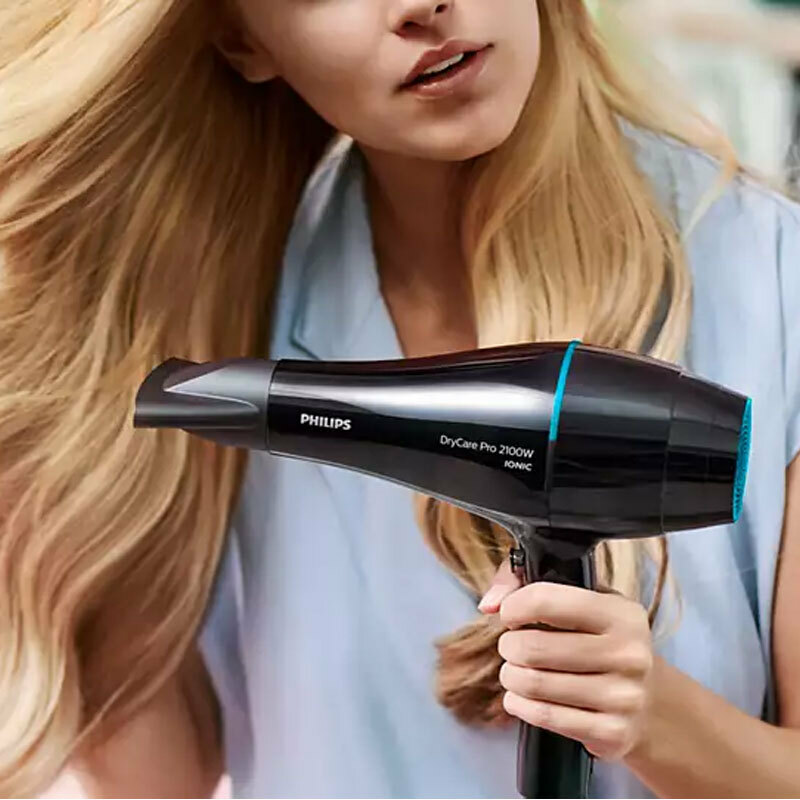 Secador Profesional Philips BHD272/00 – 2100 W, Motor AC, Tecnología iónica