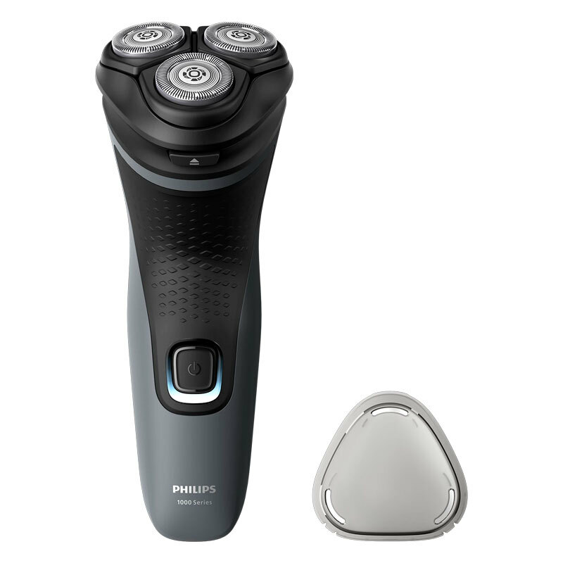 Afeitadora rotativa Philips S1142/00 – PowerCut 27 cuchillas, cabezales 4D flexibles, resistente IPX7