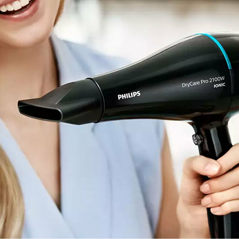 Secador Profesional Philips BHD272/00 – 2100 W, Motor AC, Tecnología iónica