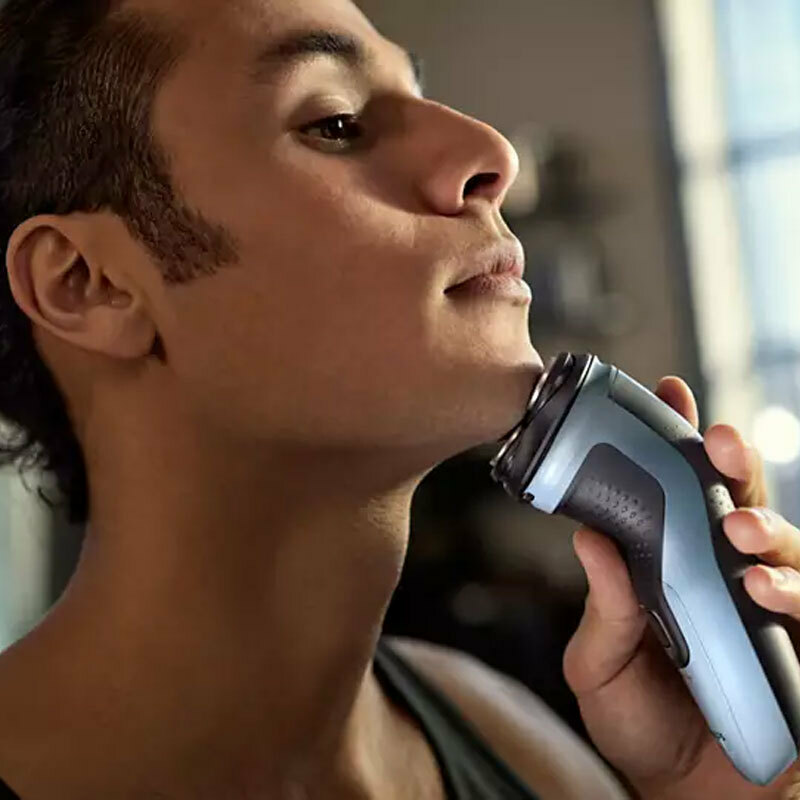 Afeitadora rotativa Philips X3003/00 – 27 cuchillas PowerCut, cabezales 4D, IPX7