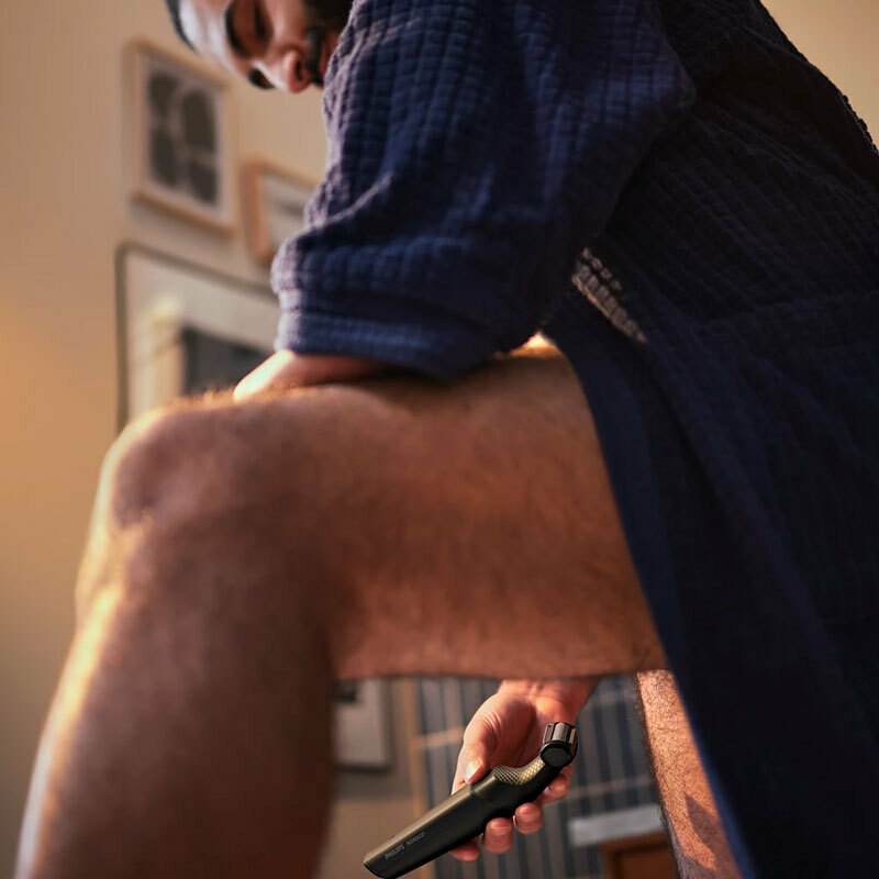 Recortador corporal e íntimo Philips BG3017/01 – 100% resistente al agua, Autonomía 50 min, Lámina hipoalergénica