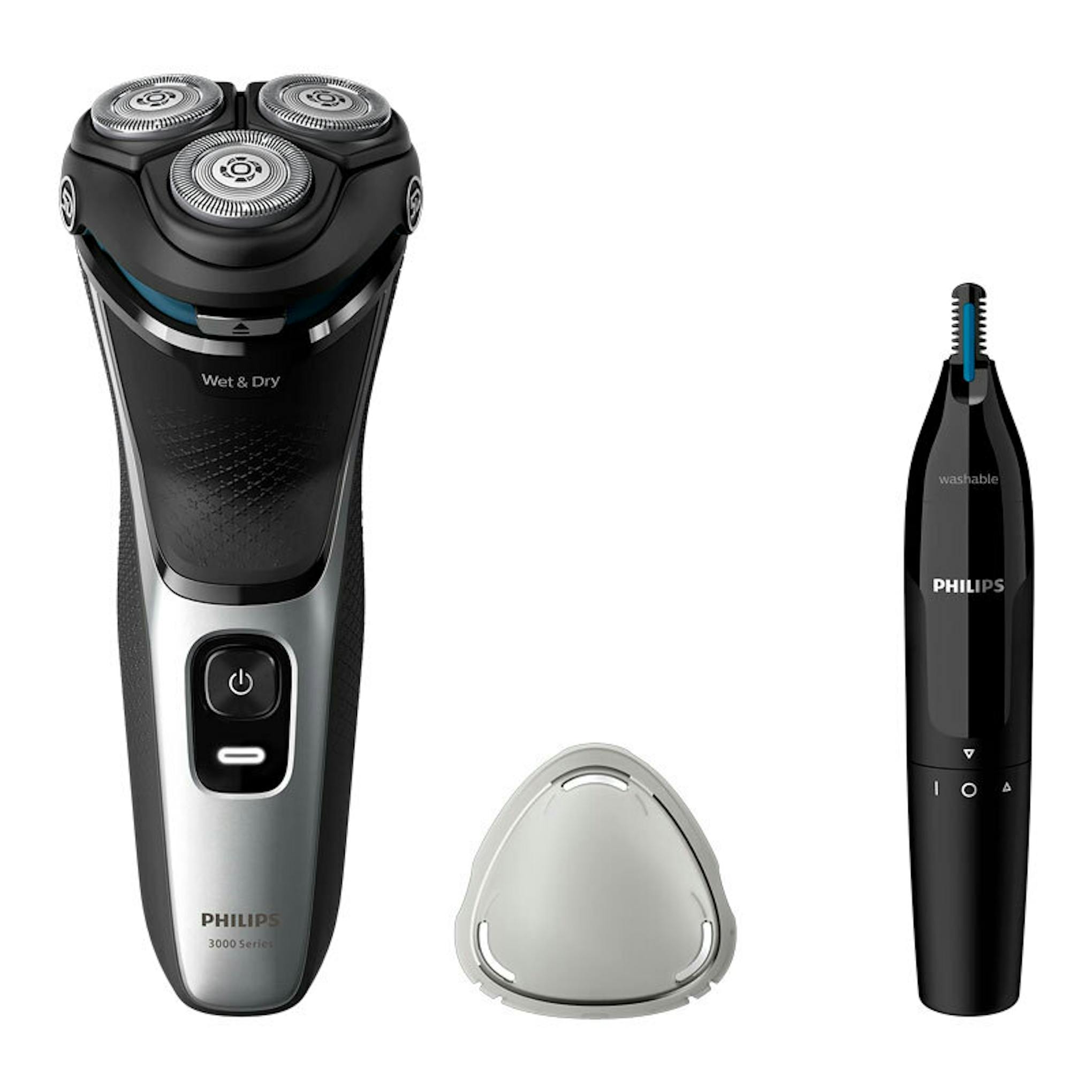 Afeitadora Philips S3143/02 con recortadora y protector