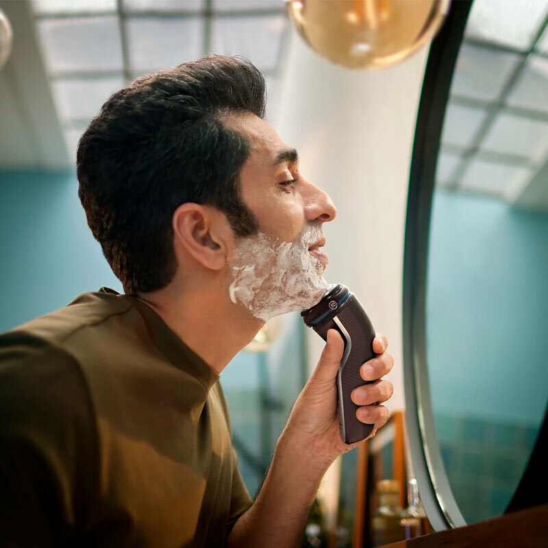 Afeitadora rotativa Philips S3143/02 – PowerCut 27 cuchillas, Húmedo y seco (IPX7), 60 min autonomía