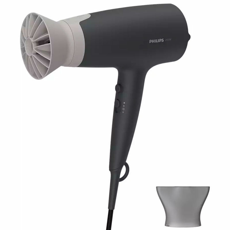 Secador de pelo Philips BHD351/10 – 2100 W, ThermoProtect, Iónico