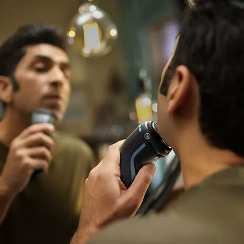 Afeitadora rotativa Philips S3243/12 – 5D pivotante, PowerCut 27 cuchillas, 60 min autonomía