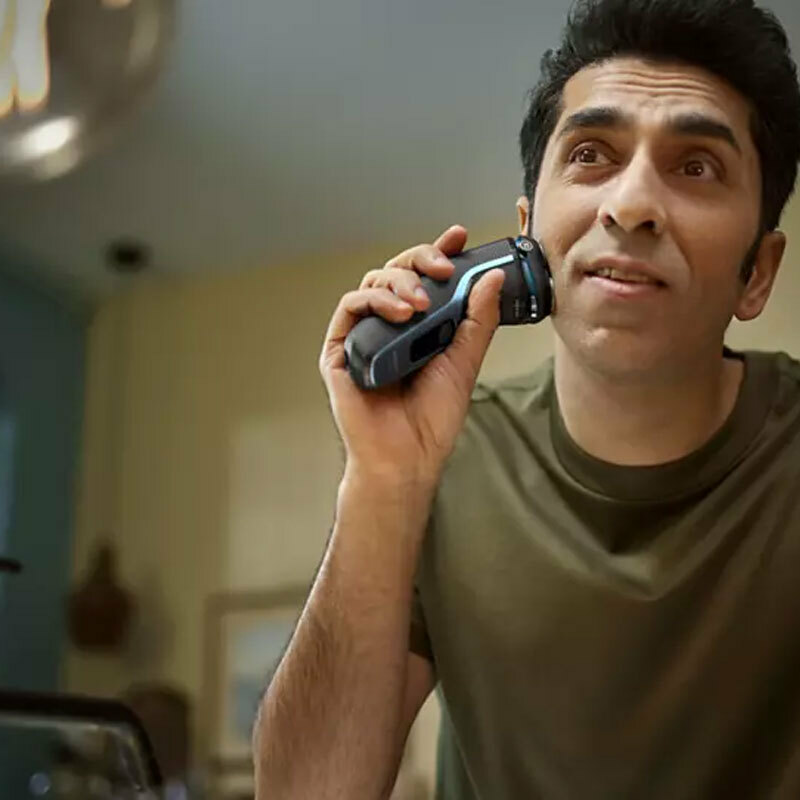 Afeitadora rotativa Philips S3243/12 – 5D pivotante, PowerCut 27 cuchillas, 60 min autonomía