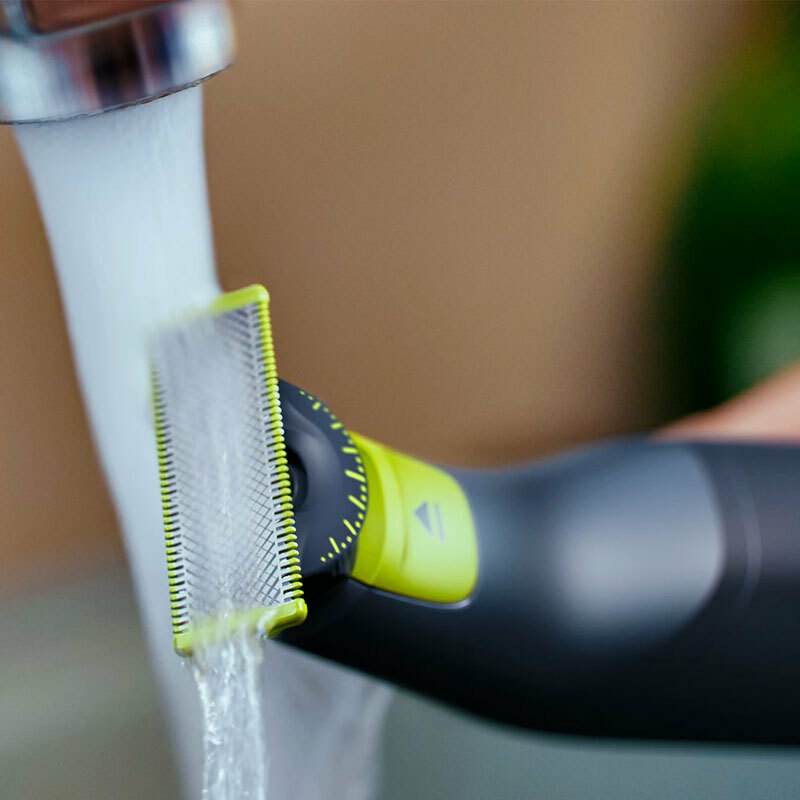 Afeitadora multifunción Philips QP6542/15 – OneBlade 360, Seco y húmedo (IPX7), 90 min autonomía