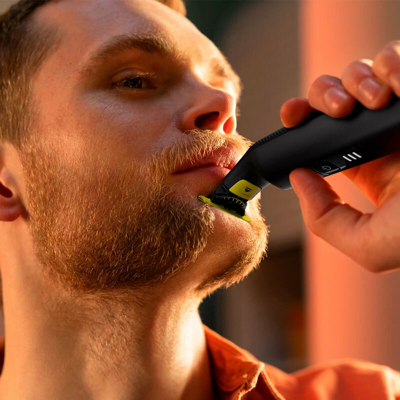 Afeitadora multifunción Philips QP6542/15 – OneBlade 360, Seco y húmedo (IPX7), 90 min autonomía