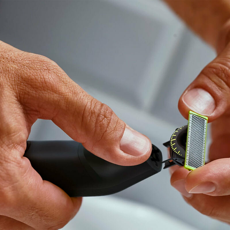 Afeitadora multifunción Philips QP6542/15 – OneBlade 360, Seco y húmedo (IPX7), 90 min autonomía