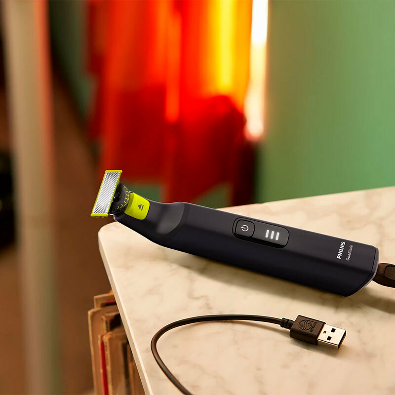 Afeitadora multifunción Philips QP6542/15 – OneBlade 360, Seco y húmedo (IPX7), 90 min autonomía