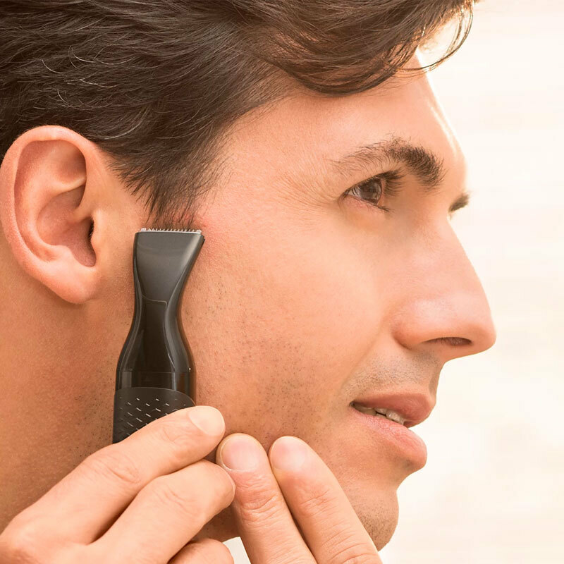 Recortador de precisión Philips NT5650/16 – Cuchillas acero inoxidable, Resistente al agua, Peines 3 y 5 mm