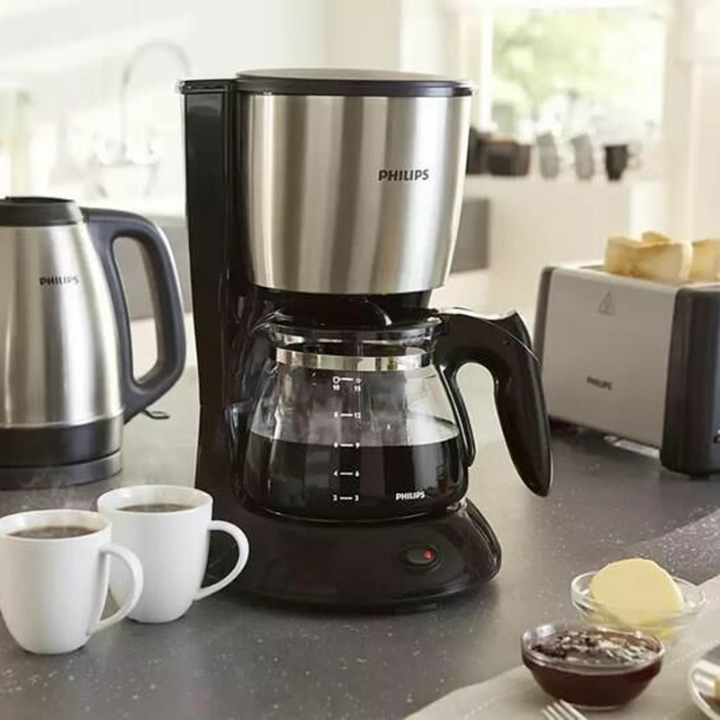 Cafetera de goteo Philips HD7462/20 – 1,2 L (15 tazas), antigoteo, apagado automático 30 min