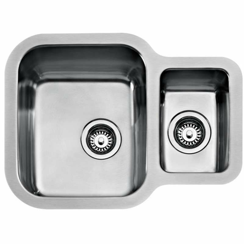 Fregadero bajo encimera Teka BE 1½C 625 – Acero inoxidable 18/10, 1½ cubeta, Reversible