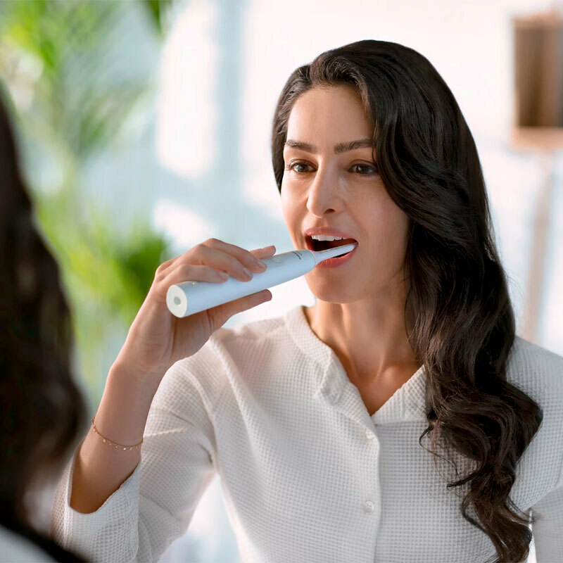 Cepillo eléctrico sónico Philips HX3681/33 – 31.000 movimientos, sensor de presión, temporizador 2 min