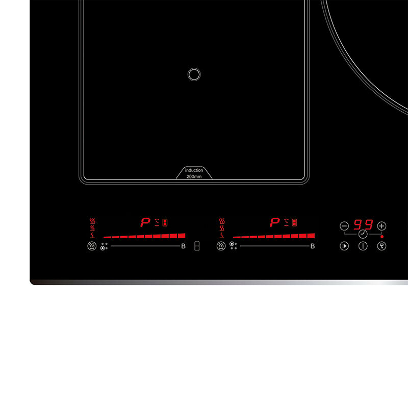 Placa de inducción CATA INSB 8021 BK/A – 80 cm, Zona flex 30 cm, Booster 7.200 W