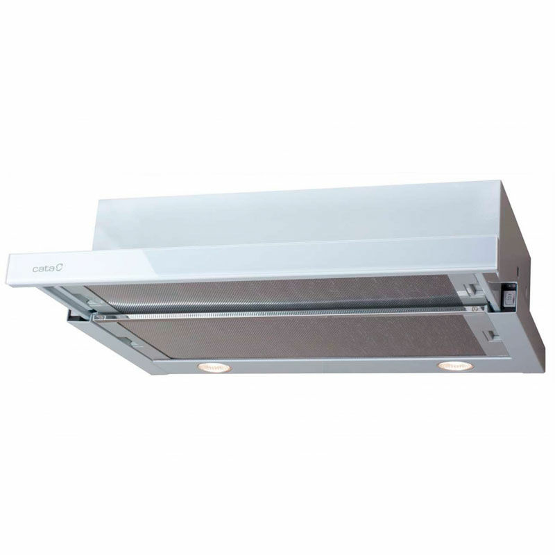 Campana telescópica Cata TF-2003 600 GWH/A – 60 cm, Inox antihuellas, 390 m³/h