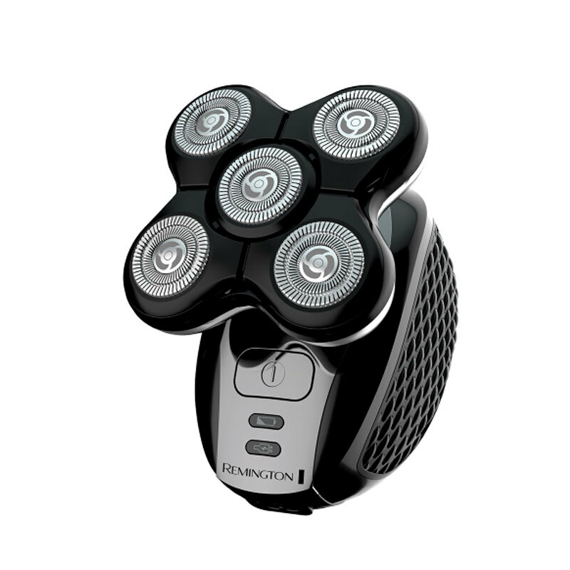 Afeitadora cabeza Remington XR1500 – 5 cabezales rotativos, Dual Track 0,2 mm, 100% resistente al agua
