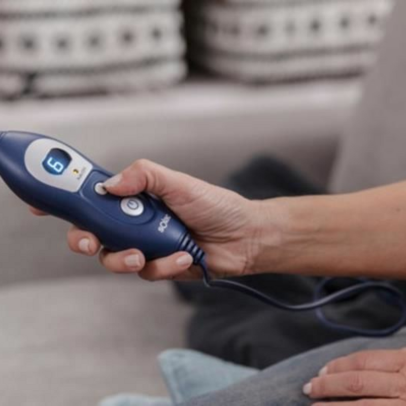 Almohadilla eléctrica lumbar Solac CT8680 – 100 W, 4 niveles, funda lavable de terciopelo