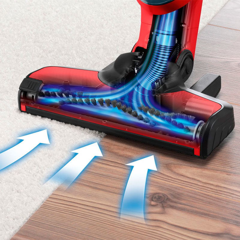 Aspirador escoba Bosch BBH3ZOO25 – 55 min autonomía, ideal mascotas, 2 en 1