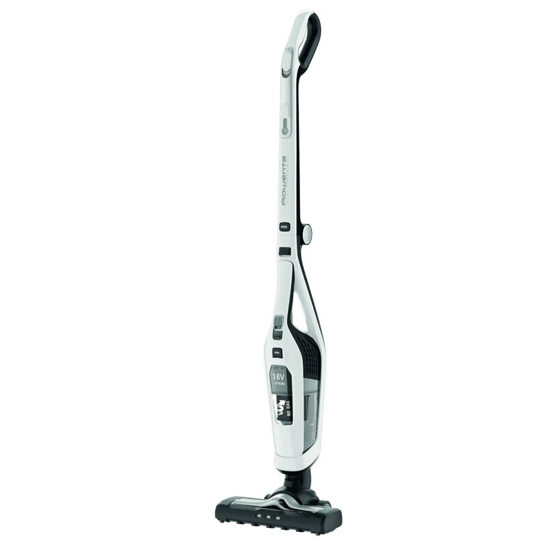 Aspiradora escoba inalámbrica Rowenta RH6737WH – 45 min autonomía, cepillo LED, depósito 0,6 L