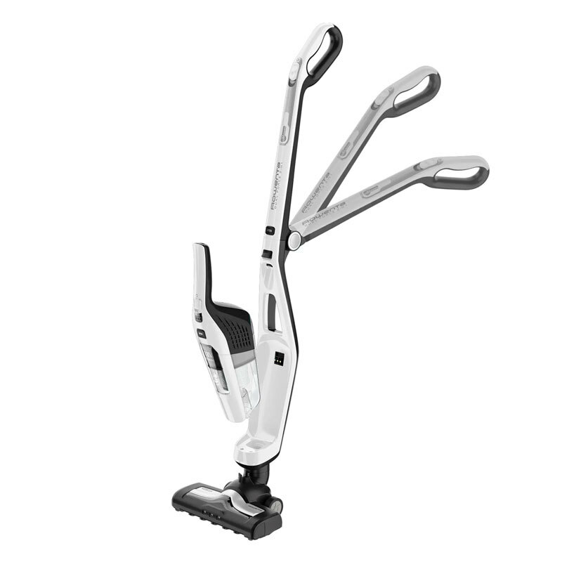 Aspiradora escoba inalámbrica Rowenta RH6737WH – 45 min autonomía, cepillo LED, depósito 0,6 L