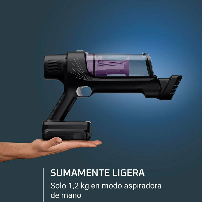 Aspiradora escoba sin cable Rowenta X-Pert 7.60 RH6A35WO – 45 min autonomía, 140 W potencia, ultraligera 2 kg