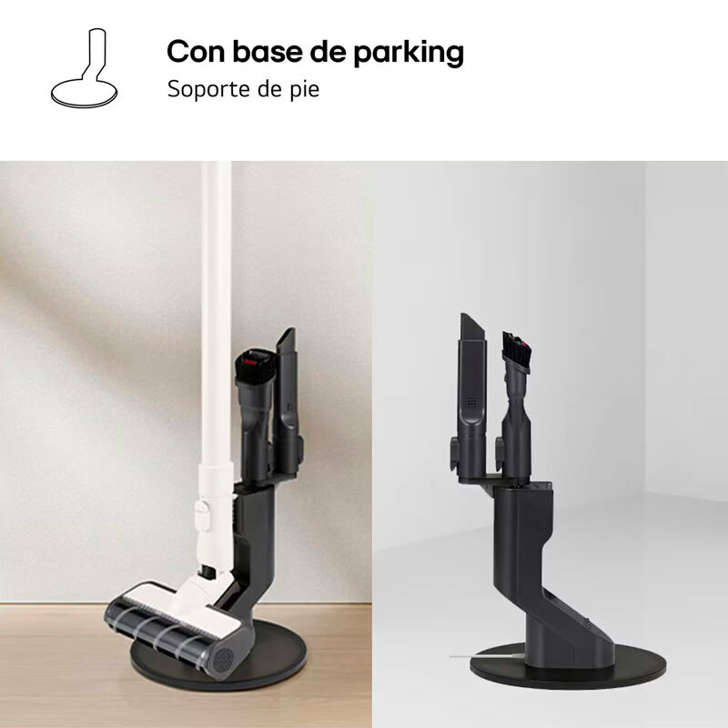 Aspirador escoba sin cable LG A9C-SLIM1C – 150 W, 40 min, compacto y ligero