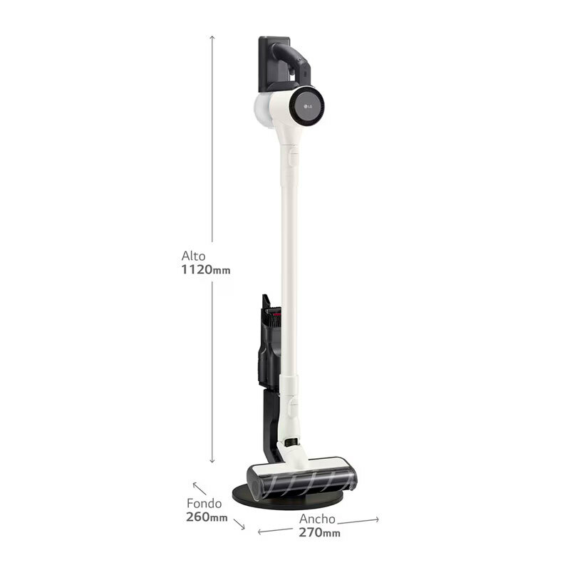 Aspirador escoba sin cable LG A9C-SLIM1C – 150 W, 40 min, compacto y ligero