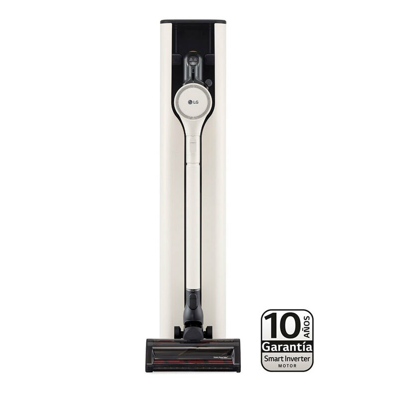 Aspiradora escoba sin cable LG A9T-PRIME1C – Kompressor, 60 min batería, Vaciado automático en bolsa