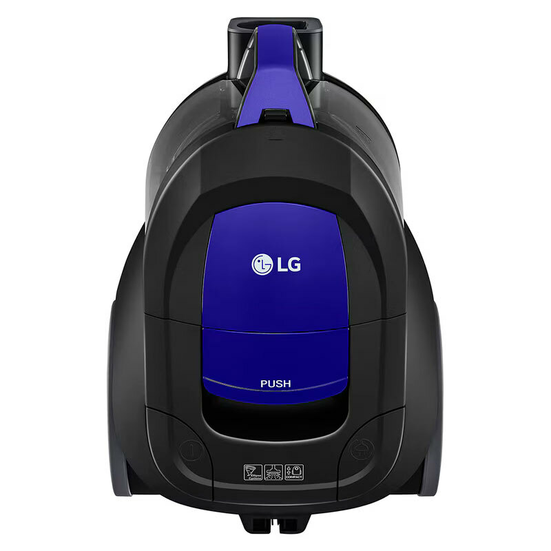 Aspirador trineo sin bolsa LG VC5506NHTB – 650 W ciclónico, 1,1 L depósito, suelos duros y alfombras