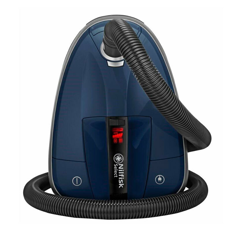 Aspirador trineo Nilfisk SELECT MBCO13P08A1-HFN Parquet – 270 AW succión, Filtro HEPA13, Bolsa 3,1 L