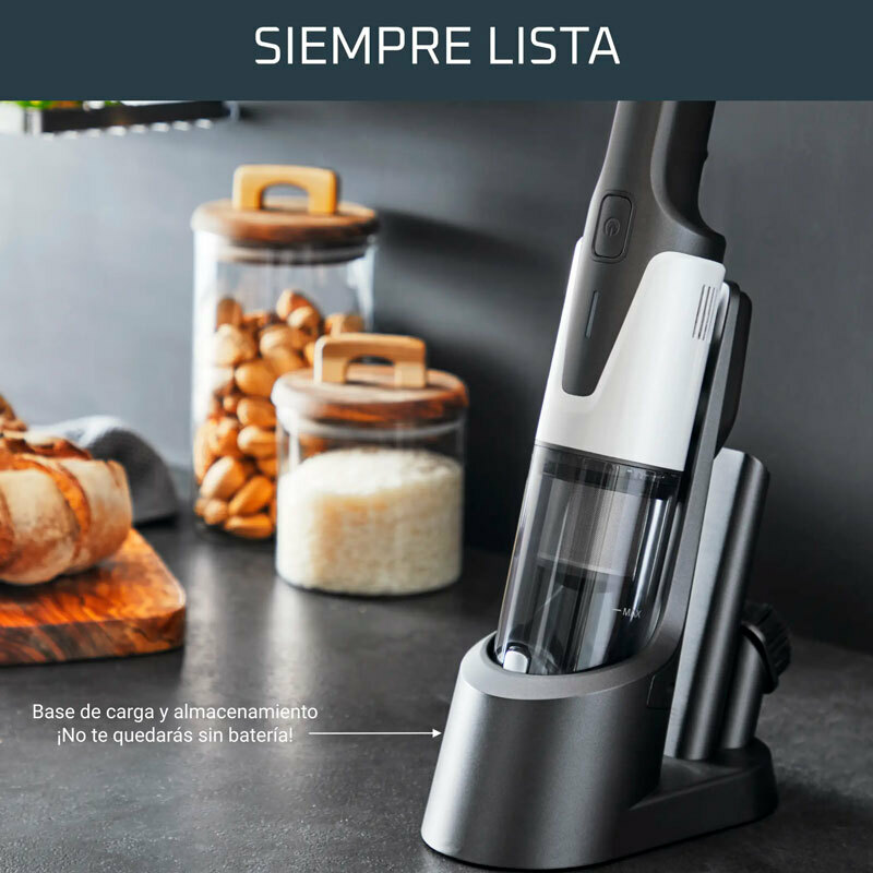 Aspirador de mano Rowenta X-Touch AC9736WO – ciclónico, 80 AW, ultracompacto