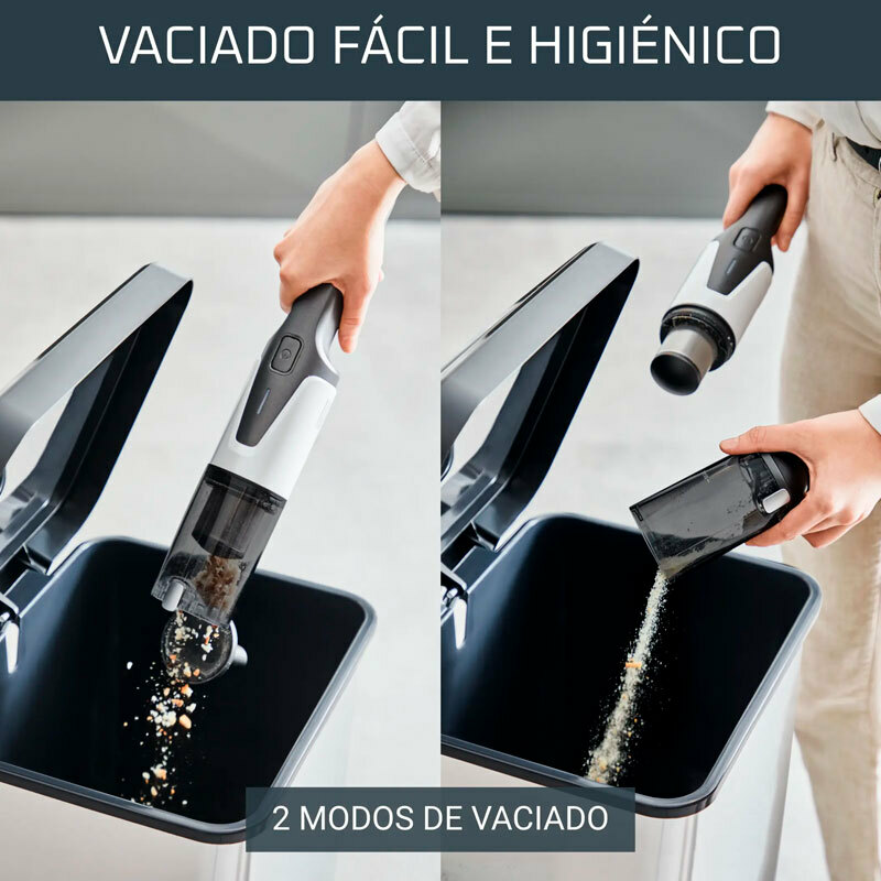 Aspirador de mano Rowenta X-Touch AC9736WO – ciclónico, 80 AW, ultracompacto