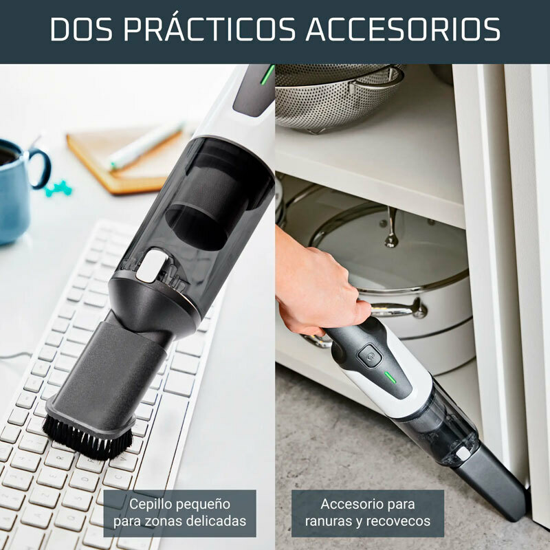 Aspirador de mano Rowenta X-Touch AC9736WO – ciclónico, 80 AW, ultracompacto