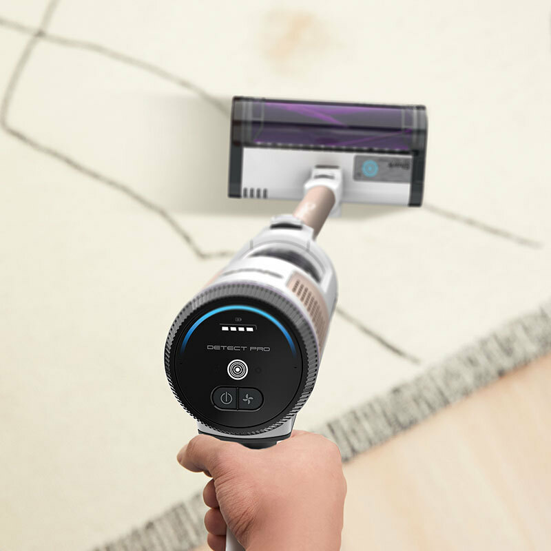 Aspirador escoba sin cable Shark Detect Pro IW3611EU – 60 min autonomía, vaciado automático, Anti-Allergen