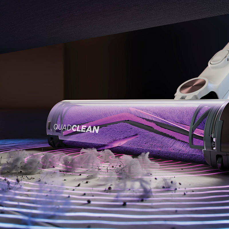 Aspirador escoba sin cable Shark Detect Pro IW3611EU – 60 min autonomía, vaciado automático, Anti-Allergen