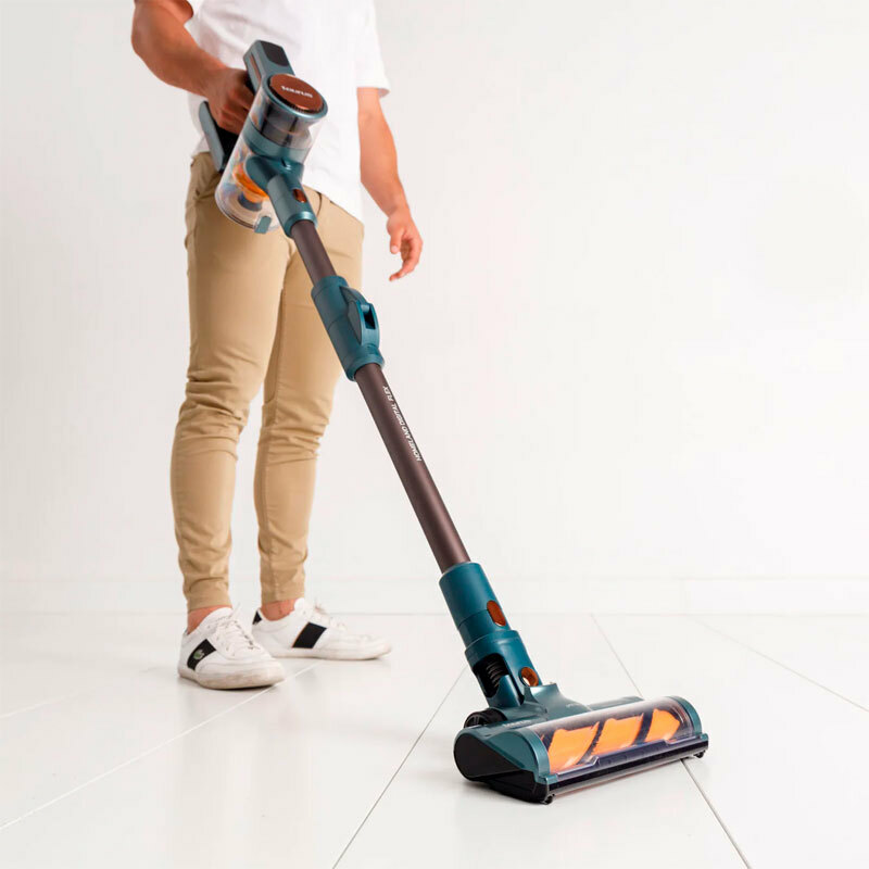 Aspiradora escoba inalámbrica Taurus Homeland Digital Flex – 28.000 Pa, 60 min autonomía, Filtro HEPA