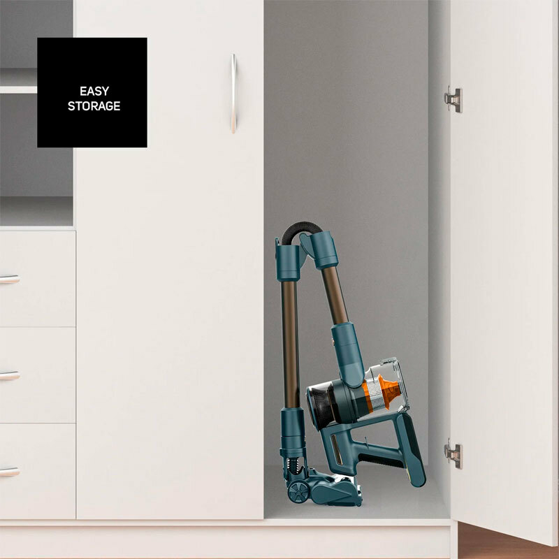 Aspiradora escoba inalámbrica Taurus Homeland Digital Flex – 28.000 Pa, 60 min autonomía, Filtro HEPA