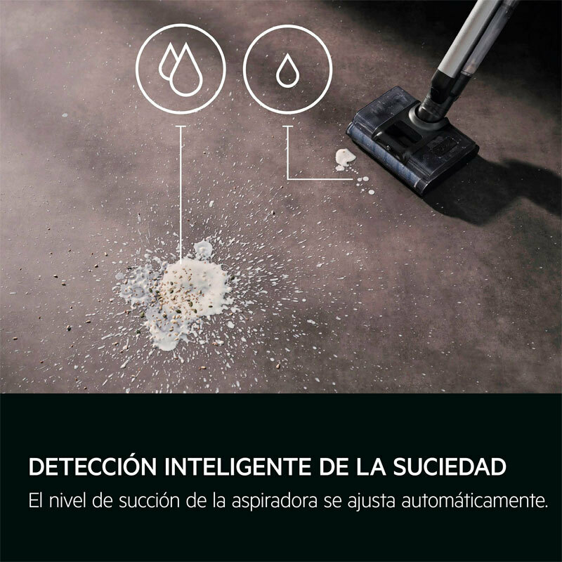 Aspirador escoba sin cable AEG AW82U1DB – Wet&Dry, 18.800 Pa, 80 min autonomía