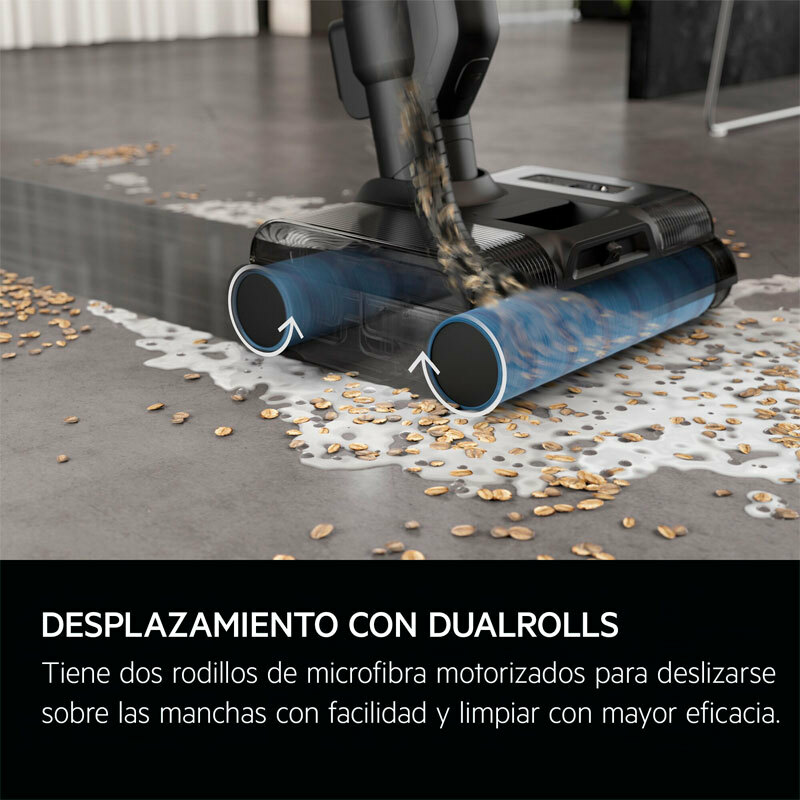 Aspirador escoba sin cable AEG AW82U1DB – Wet&Dry, 18.800 Pa, 80 min autonomía