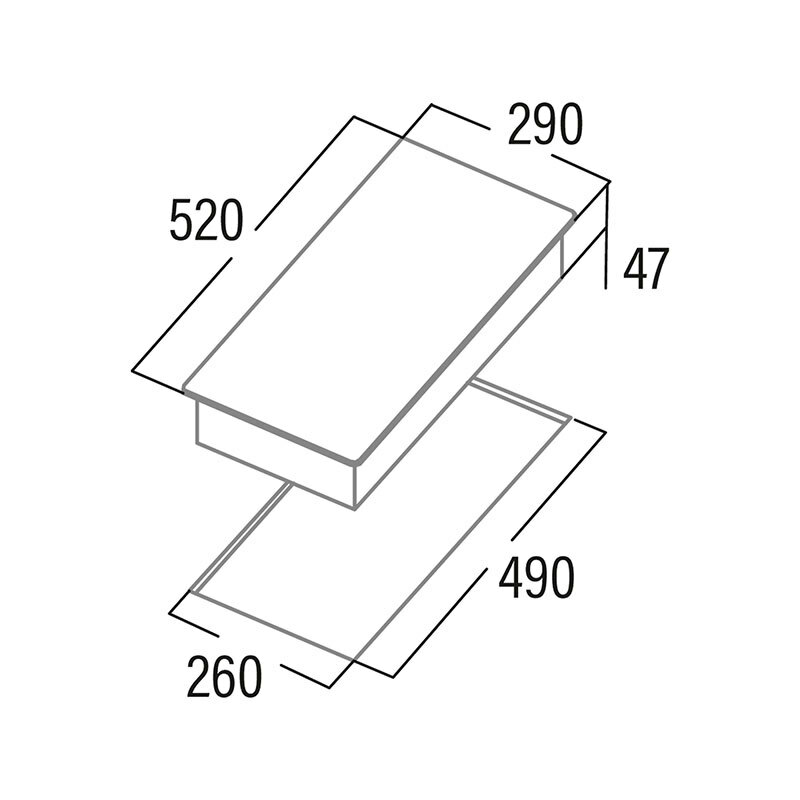 Placa vitrocerámica Cata TD 3002 BK – 2 zonas, control táctil, bloqueo infantil