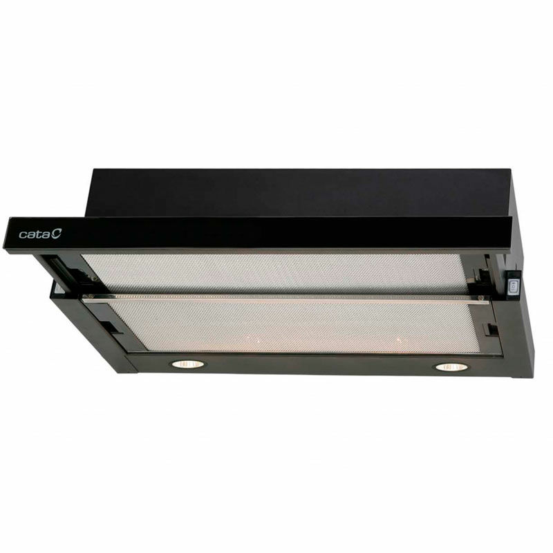 Campana Telescópica Cata TF2003 600GBK/B – 390 m³/h, Bajo mueble, 57 dB