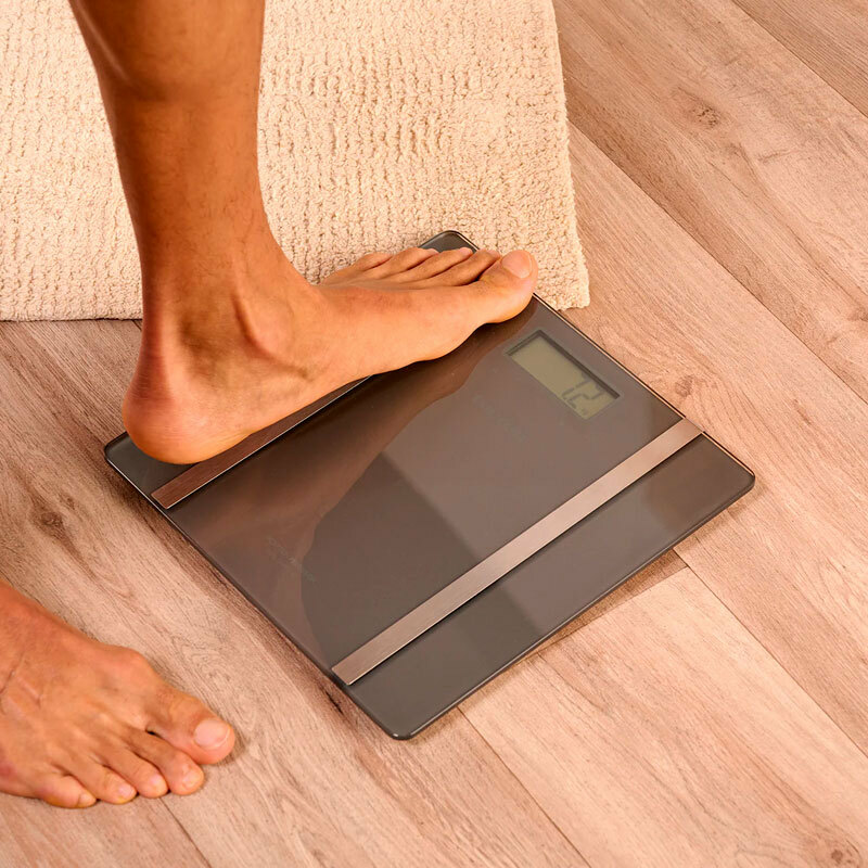 Báscula de baño Taurus Inception Precission – Análisis corporal, 180 kg, 10 usuarios