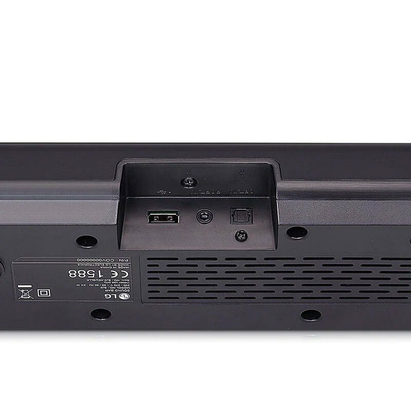 Barra de sonido LG SQC1 – 160 W, Subwoofer inalámbrico, Dolby Digital