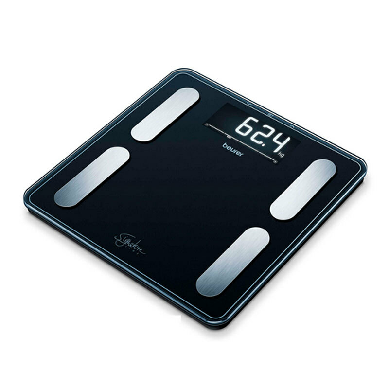 Báscula diagnóstica Beurer BF-400 – 200 kg, Pantalla XL LCD, Análisis corporal